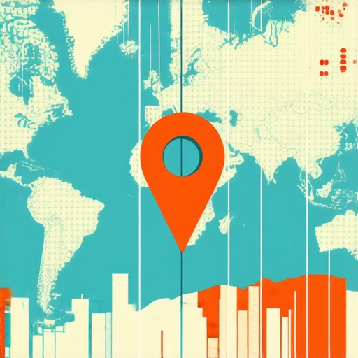 Diagram illustrating advanced local SEO tactics including map optimization and data signals