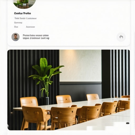 Google My Business dashboard with optimized business profile