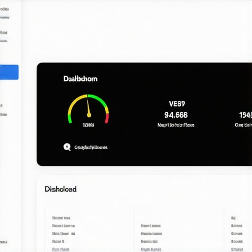 Screenshot showing website speed analysis and Google My Business profile