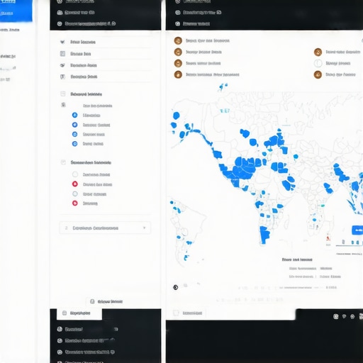 Local Map Ranking Dashboard Screenshot displaying map ranking improvements over time