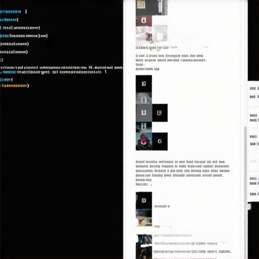 Optimized Website Source Code with Schema Markup Sample source code showing structured data and optimized images for map performance.