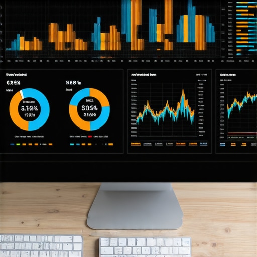 Monitor displaying SEO tools and data analysis for local map optimization.