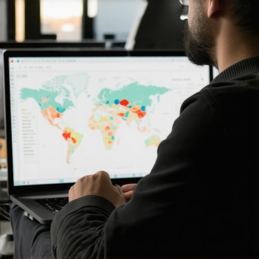 Developer analyzing map load times using optimization tools