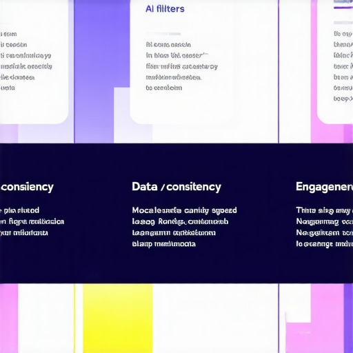 Infographic showing AI filters analyzing multiple factors for local map ranking effectiveness.